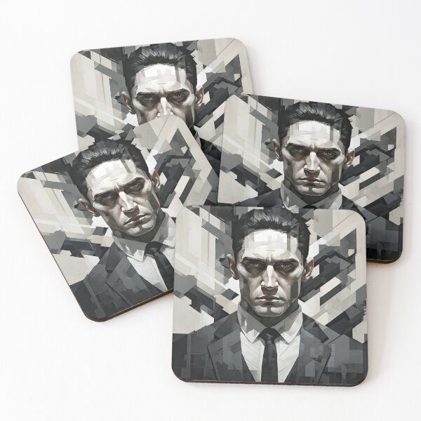 Item preview, Haunting Zombie Portrait Bauhaus Art designed and sold by ArtificialGenes.