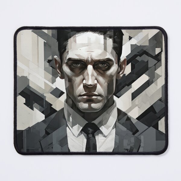 Item preview, Haunting Zombie Portrait Bauhaus Art designed and sold by ArtificialGenes.
