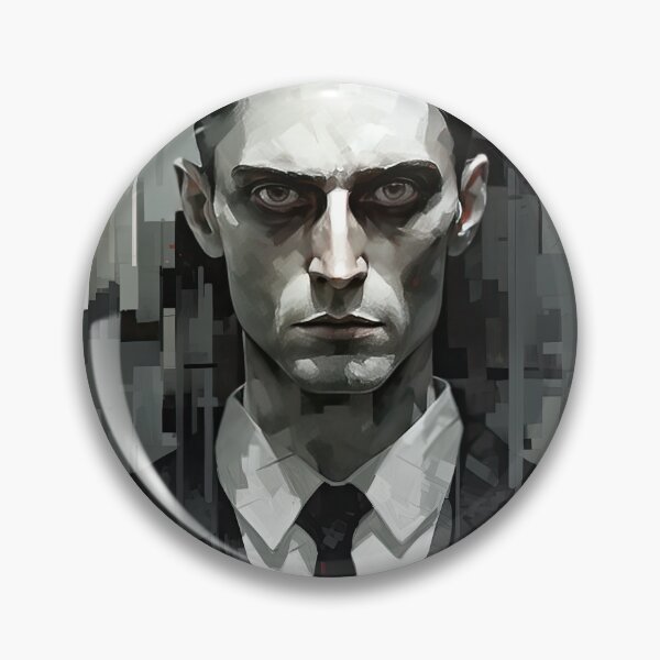 Item preview, Haunting Zombie Portrait Bauhaus Art designed and sold by ArtificialGenes.