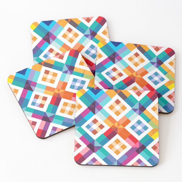 Item preview, Geometric Colorful Seamless Tile Pattern designed and sold by alacaz.
