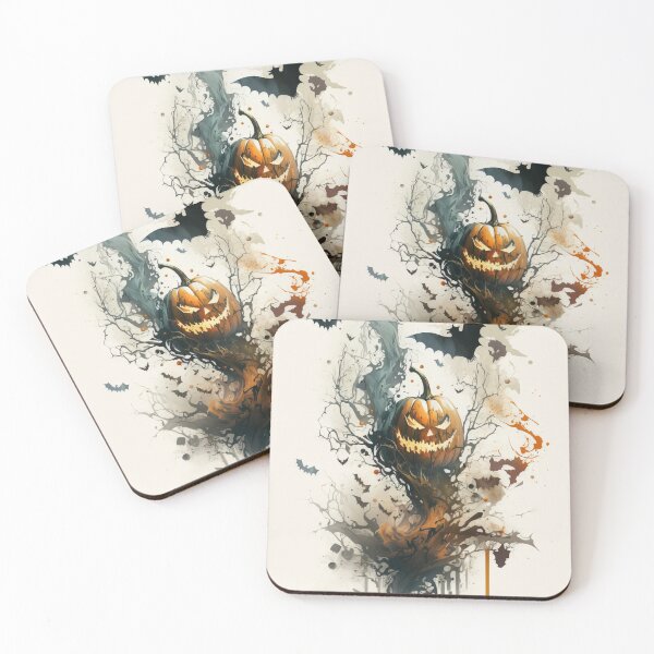 Item preview, Spooky Halloween Pumpkin: Dark Painting designed and sold by Piotrek0001.