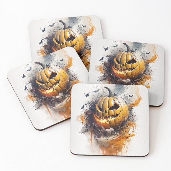 Item preview, Spooky Halloween Pumpkin: Dark Painting designed and sold by Piotrek0001.