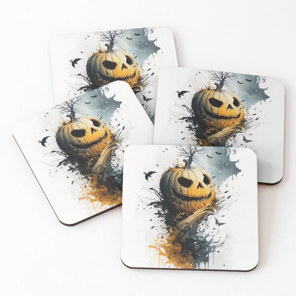 Item preview, Spooky Halloween Pumpkin: Dark Painting designed and sold by Piotrek0001.