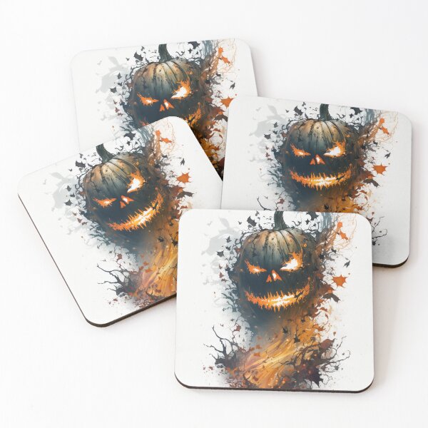 Item preview, Spooky Halloween Pumpkin: Dark Painting designed and sold by Piotrek0001.