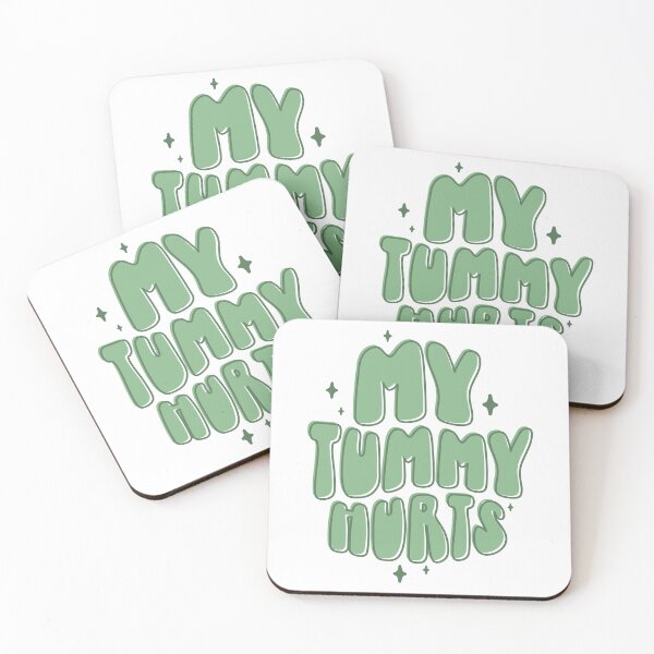 Item preview, My Tummy Hurts - Sage Green designed and sold by ts-eg.