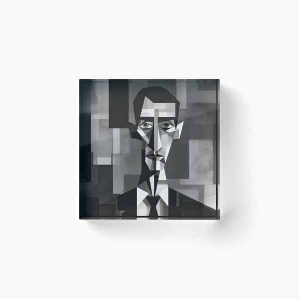 Item preview, Haunting Zombie Portrait Bauhaus Art designed and sold by ArtificialGenes.