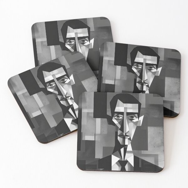 Item preview, Haunting Zombie Portrait Bauhaus Art designed and sold by ArtificialGenes.