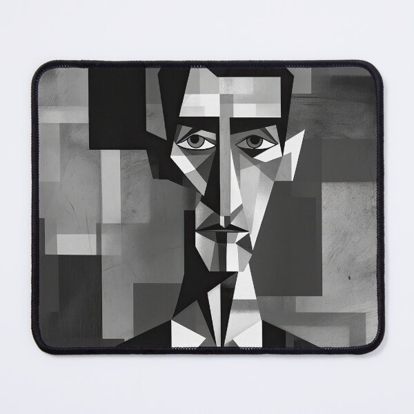 Item preview, Haunting Zombie Portrait Bauhaus Art designed and sold by ArtificialGenes.
