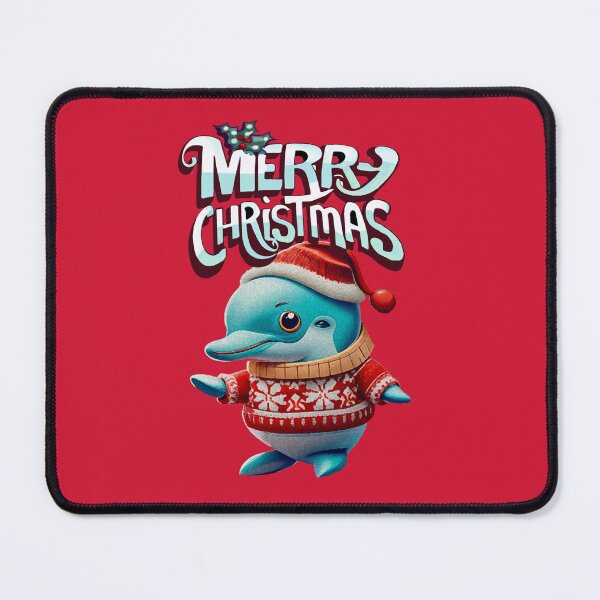 Item preview, The Festive Dolphin: Merry Christmas! designed and sold by Idea y Design.