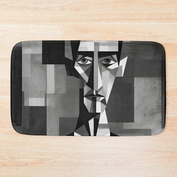 Item preview, Haunting Zombie Portrait Bauhaus Art designed and sold by ArtificialGenes.