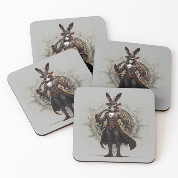Item preview, Steampunk Bunny - Evil Genius designed and sold by MyBunnyverse.