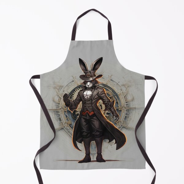 Item preview, Steampunk Bunny - Evil Genius designed and sold by MyBunnyverse.