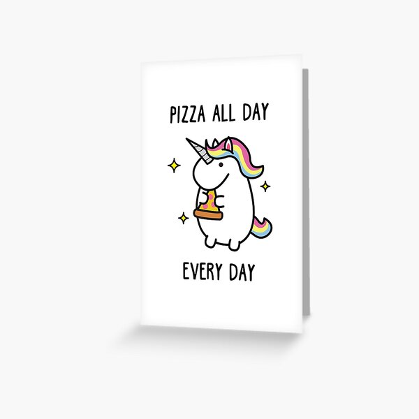 Item preview, Unicorn Pizza T-Shirt designed and sold by Blvckstar.
