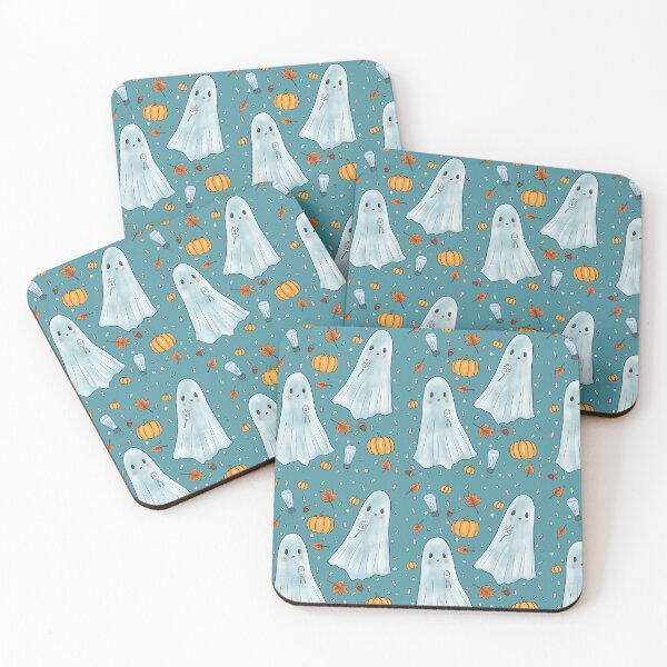 Item preview, Dysautonomia Awareness Fall Ghosts (no words) designed and sold by misslovelymess.