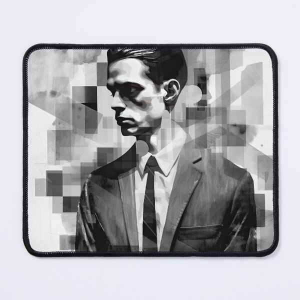Item preview, Haunting Zombie Portrait Bauhaus Art designed and sold by ArtificialGenes.