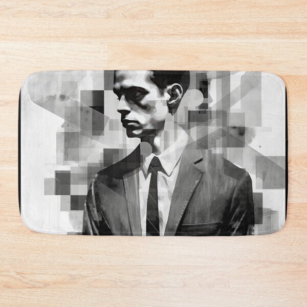 Item preview, Haunting Zombie Portrait Bauhaus Art designed and sold by ArtificialGenes.