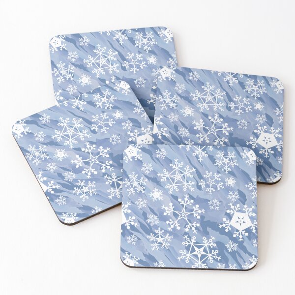 Item preview, White Snowflakes designed and sold by BartholGraphics.