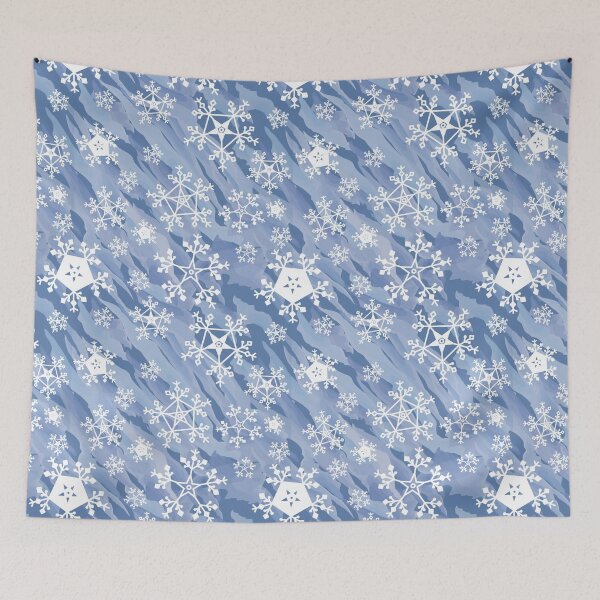 Item preview, White Snowflakes designed and sold by BartholGraphics.