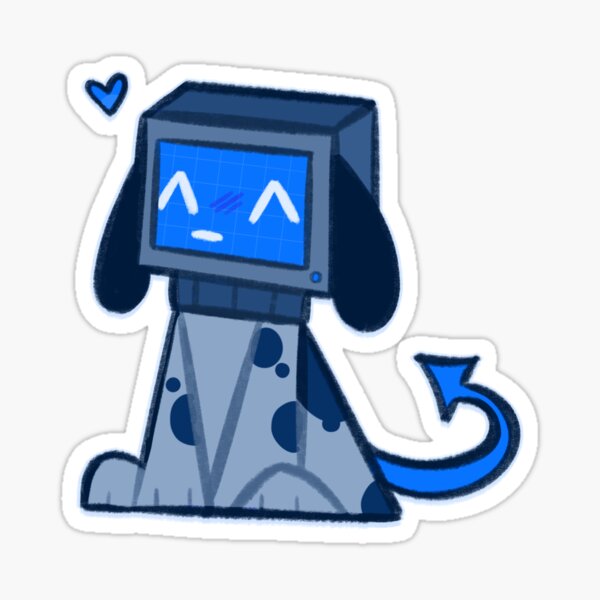 Item preview, Computer Doggy designed and sold by ClawedClown.