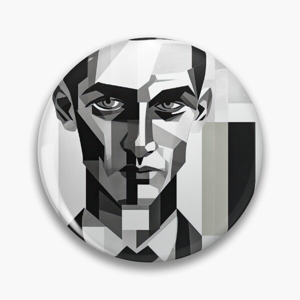 Item preview, Haunting Zombie Portrait Bauhaus Art designed and sold by ArtificialGenes.