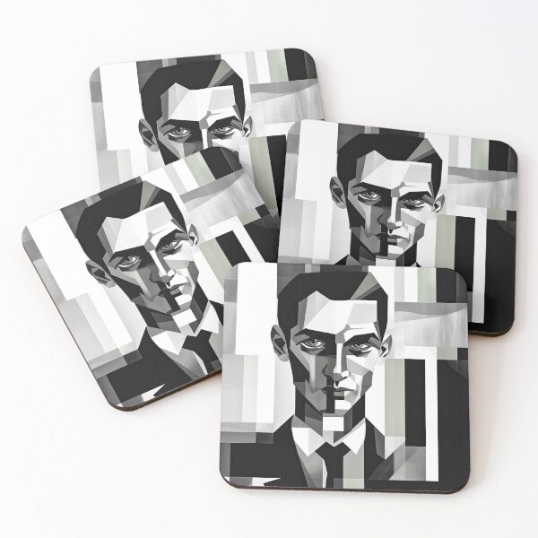 Item preview, Haunting Zombie Portrait Bauhaus Art designed and sold by ArtificialGenes.