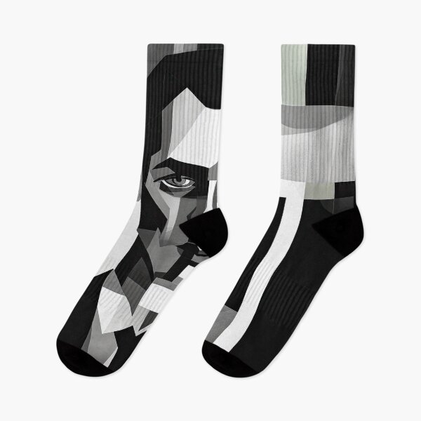 Item preview, Haunting Zombie Portrait Bauhaus Art designed and sold by ArtificialGenes.