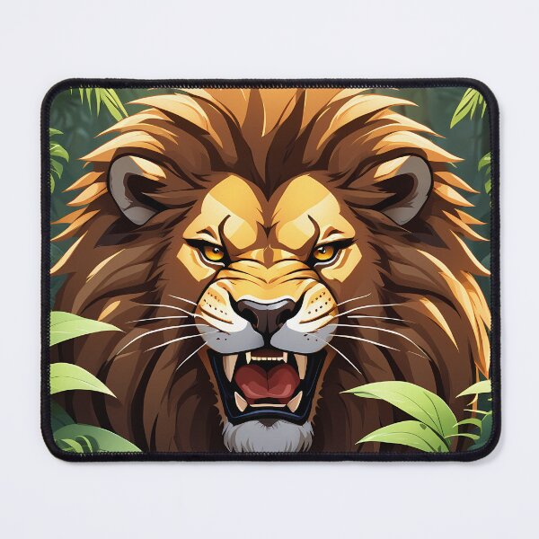 Item preview, The Fierce Lion's Stare designed and sold by designsbyflo.