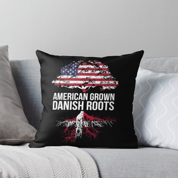 Item preview, American Grown with Danish Roots Shirt - Denmark Tee designed and sold by shalexdesigns.
