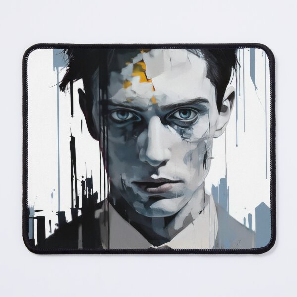 Item preview, Haunting Zombie Portrait Bauhaus Art designed and sold by ArtificialGenes.