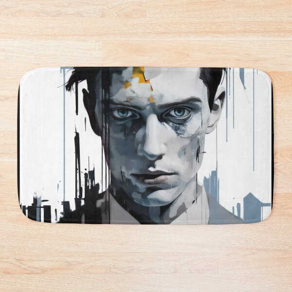 Item preview, Haunting Zombie Portrait Bauhaus Art designed and sold by ArtificialGenes.