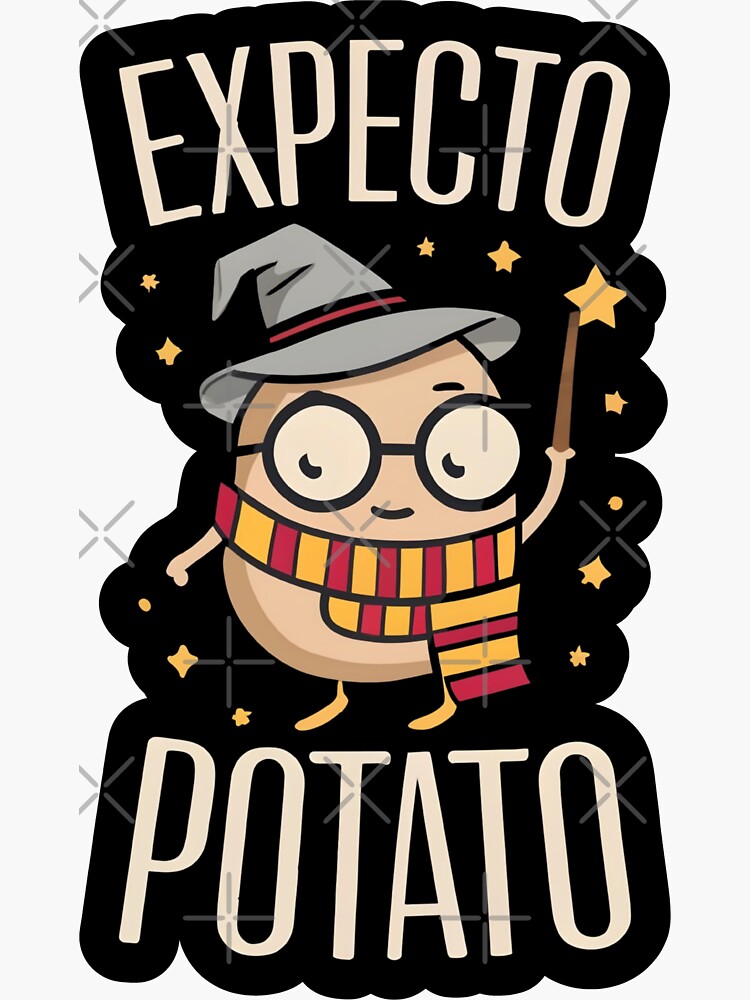 Expecto potato - Harry Potter - Sticker