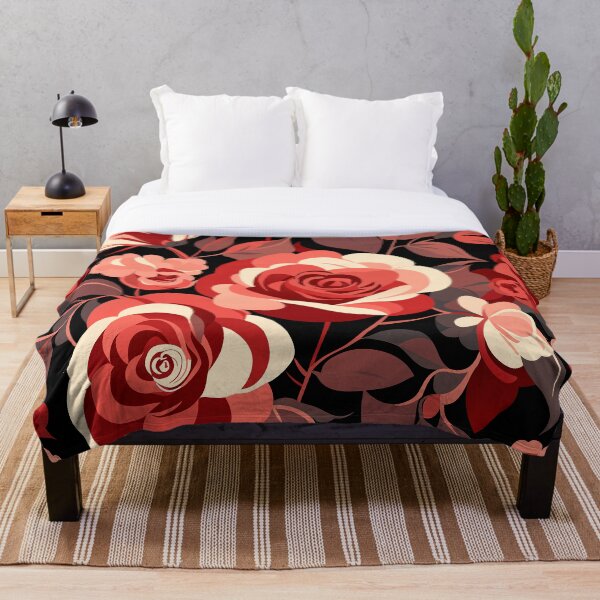Item preview,  Pattern with mysterious roses designed and sold by GInnovators.