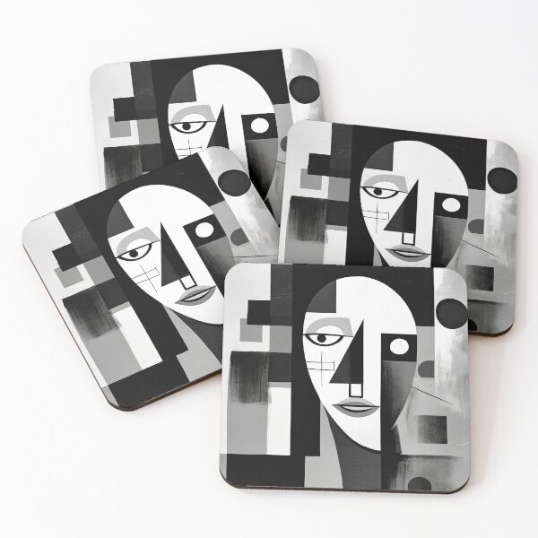 Item preview, Haunting Zombie Portrait Bauhaus Art designed and sold by ArtificialGenes.