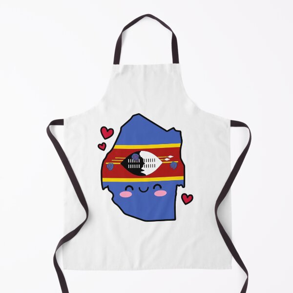 Item preview, Swaziland Flag Map Smile with Love designed and sold by pixelsparkzone.
