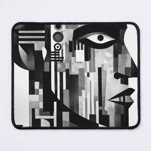 Item preview, Haunting Zombie Portrait Bauhaus Art designed and sold by ArtificialGenes.