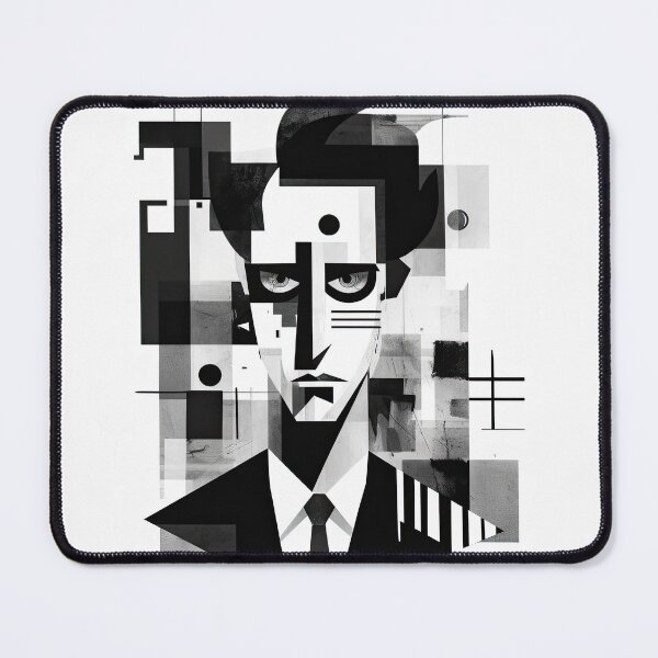 Item preview, Haunting Zombie Portrait Bauhaus Art designed and sold by ArtificialGenes.