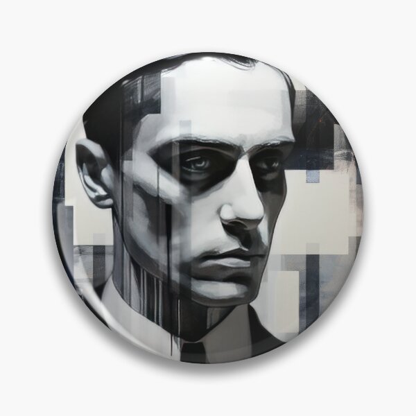 Item preview, Haunting Zombie Portrait Bauhaus Art designed and sold by ArtificialGenes.
