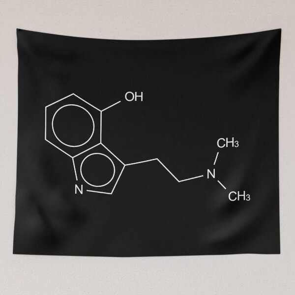 Item preview, Psilocin Chemical Molecule Structure designed and sold by Girih.