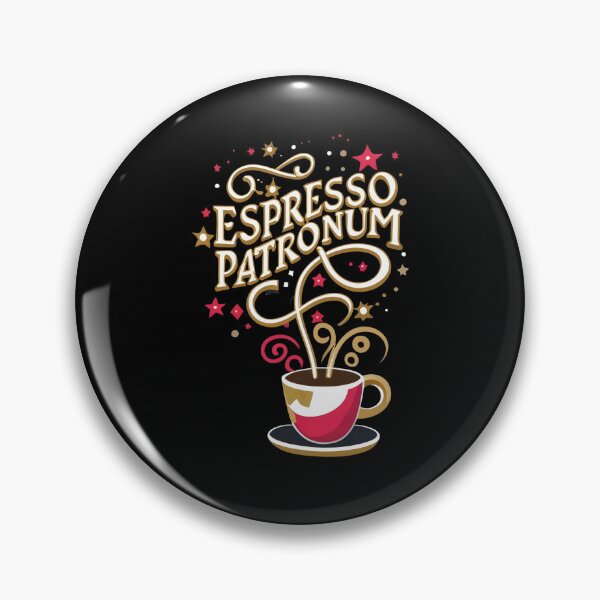 Item preview, Espresso Patronum - Wizard - Coffee designed and sold by Fenay Designs.