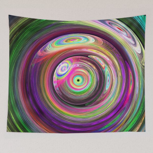 Item preview, Chroma Vortex - Aesthetic Art - Geometric Art designed and sold by ThatKrisGuy.