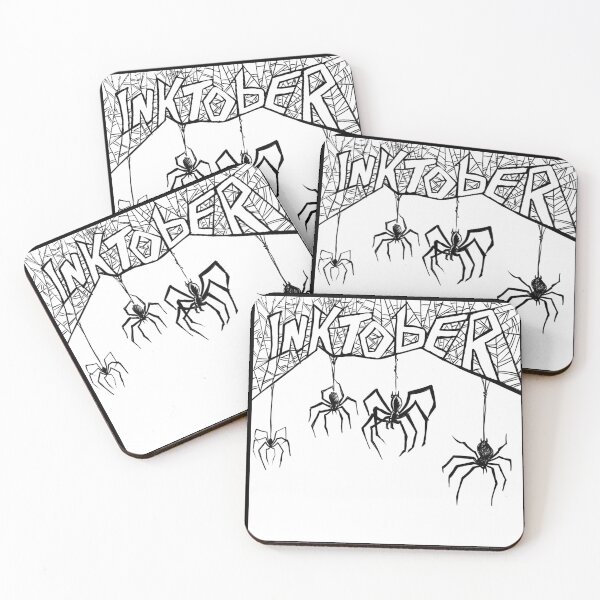 Item preview, Inktober, day 2, SPIDERS! designed and sold by Wayne Brown.