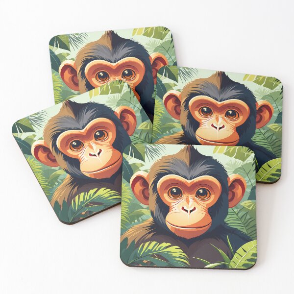 Item preview, Monkey's Delight in the Jungle designed and sold by designsbyflo.