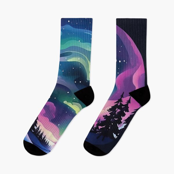 Item preview, Aurora borealis | cute style designed and sold by ComicsFactory.