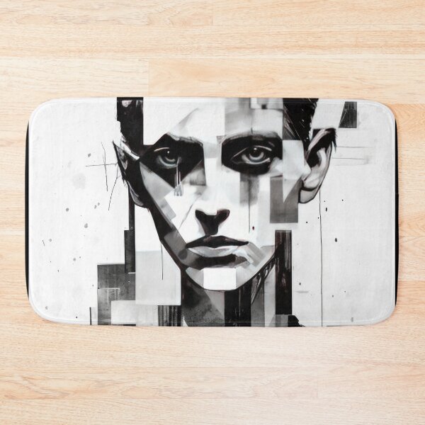 Item preview, Haunting Zombie Portrait Bauhaus Art designed and sold by ArtificialGenes.