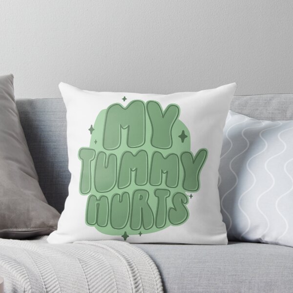 Item preview, My Tummy Hurts - Sage Green designed and sold by ts-eg.