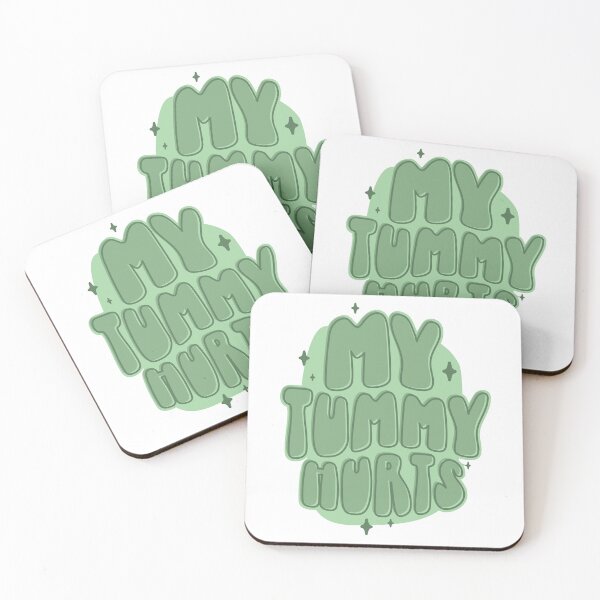 Item preview, My Tummy Hurts - Sage Green designed and sold by ts-eg.