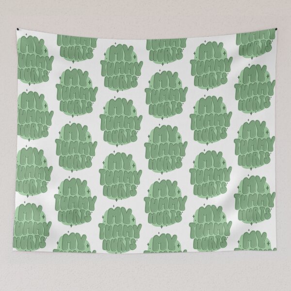Item preview, My Tummy Hurts - Sage Green designed and sold by ts-eg.