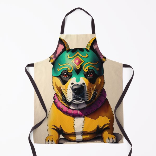 Item preview, Luchador Doggy designed and sold by GooGooPop.