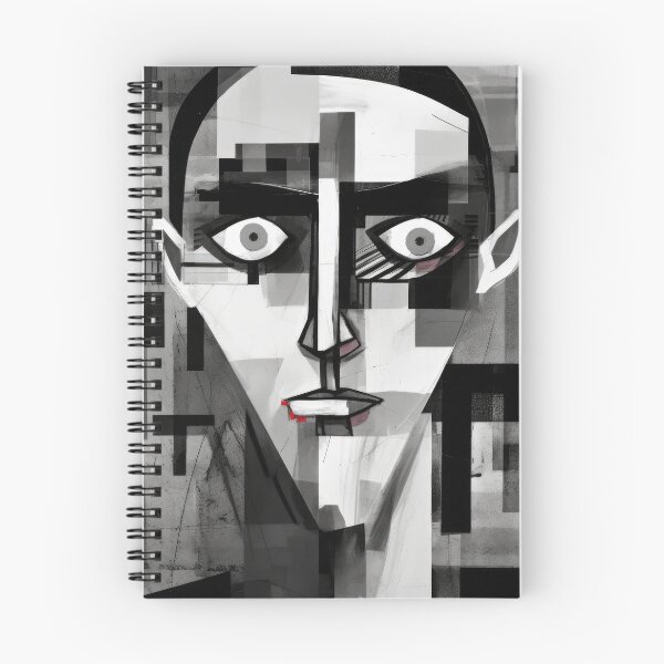 Item preview, Haunting Zombie Portrait Bauhaus Art designed and sold by ArtificialGenes.