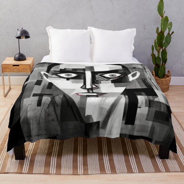 Item preview, Haunting Zombie Portrait Bauhaus Art designed and sold by ArtificialGenes.